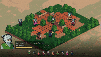 A battle demo of the game I am making